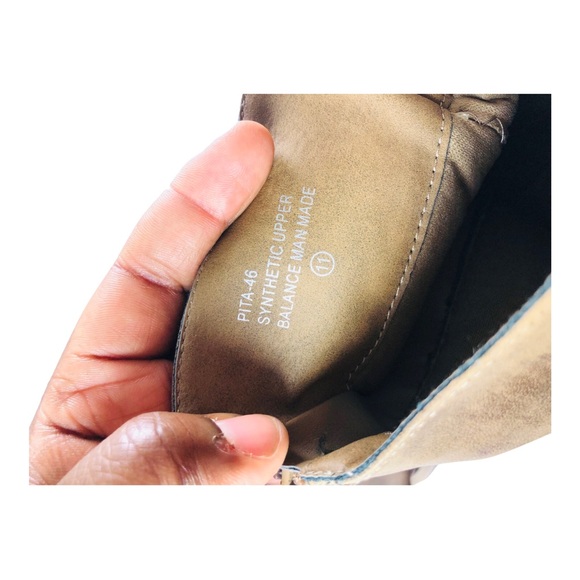 3231 Women's Brown Faux Leather Riding Boots Stretch Zip 11 - Picture 9 of 10